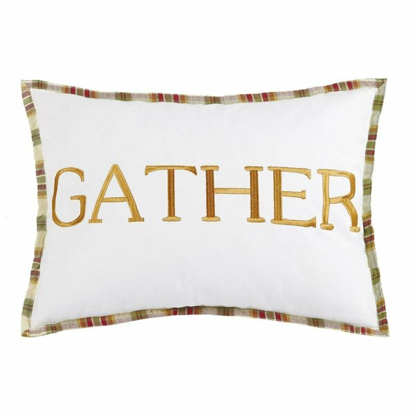 Puesta En Escena 14 x 20 in. Holiday Gather Embroidered Poly Filled Pillow PU3686210